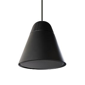 BBiamp Desono P30DT pendant mount loudspeaker black front view