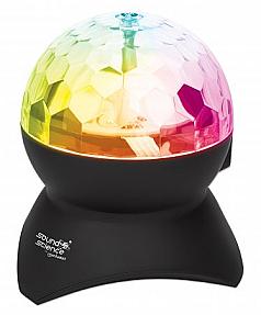 Manhattan Sound Science Disco Light Ball Bluetooth Speaker with LED party lights