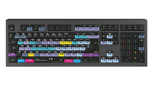 Logickeyboard ASTRA 2 full size backlit keyboard for DaVinci Resolve