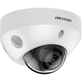 Hikvision DS-2CD2583G2-IS 8 MP outdoor IP dome camera mounted on ceiling white