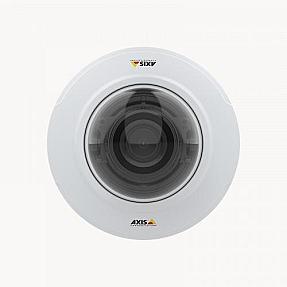 Axis Communications 02112-001 indoor wired cube IP camera ceiling mounted white compact design