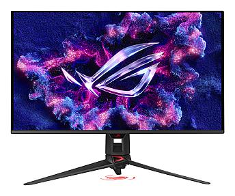 ASUS ROG Swift OLED PG32UCDMR 31.5-inch 4K Ultra HD OLED gaming monitor with 3840 x 2160 resolution in black