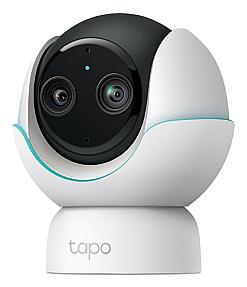 TP-Link Tapo C840 outdoor IP security camera mounted on wall with Wi-Fi connectivity