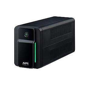 APC Back-UPS 500VA black tower UPS with LED indicators and IEC outlets