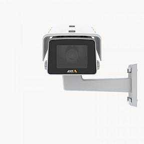 Axis 02485-001 indoor outdoor digital PTZ IP security camera wall mount front view