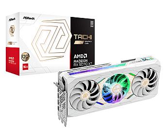 Asrock Taichi Radeon RX 9070 XT White 16GB OC GDDR6 256 bit Graphics Card