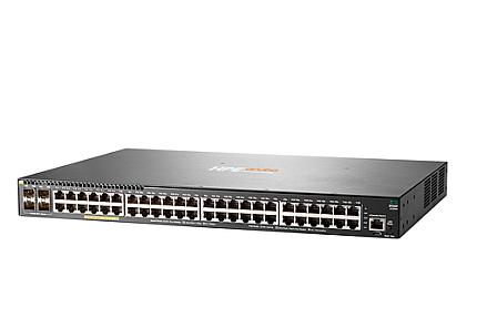 HPE Aruba Networking 2930F, 48G PoE+ 4SFP+, L3, Managed Switch