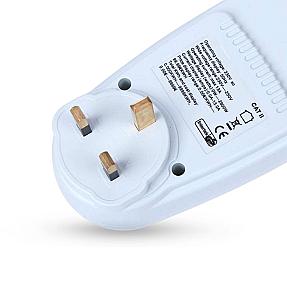 13A UK Plug in Electricity Power Consumption Meter Socket