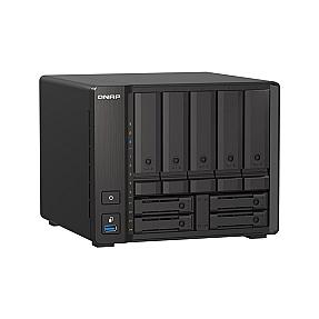 QNAP TS-H973AX-8G/90TB-EXOS AMD V1500B 4 Cores 8GB 9x Drive Bays NAS Tower Server