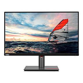 Lenovo ThinkVision P25i-30 24.5-inch Full HD LED monitor with 1920 x 1080 resolution in black