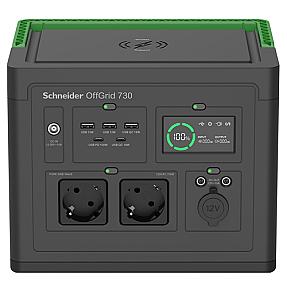 APC Schneider PPS730-GR Off-Grid 738 Wh Portable Power Station