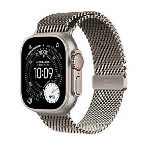 Apple Watch Ultra 3 49mm Natural Titanium Large Milanese Loop GPS + Cellular