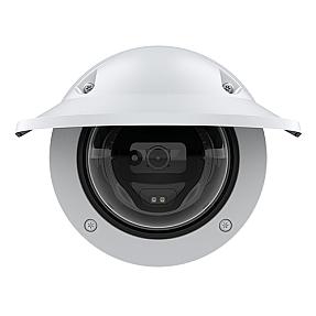 Axis 02372-001 indoor outdoor wired dome IP camera ceiling-mounted with IR night vision
