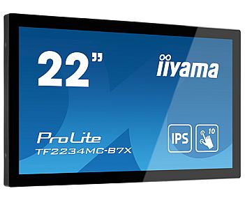 iiyama ProLite TF2234MC-B7X 21.5-inch Full HD LED touchscreen monitor with 1920 x 1080 resolution and 8 ms response