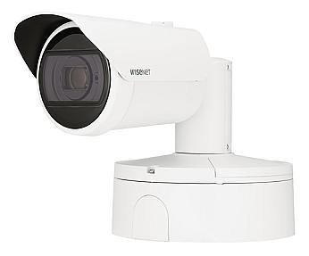 Hanwha XNO-6123R outdoor wired IP security camera with 12x optical and 32x digital zoom