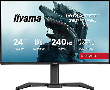 iiyama G-MASTER GB2471HSU-B1 23.8-inch Full HD gaming monitor with 1920 x 1080 resolution in black