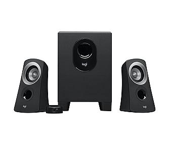 Logitech Z313 black 2.1 channel PC speaker system with subwoofer