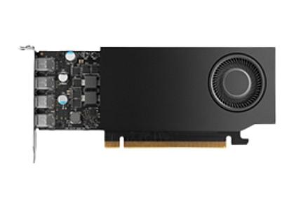 NVIDIA RTX A400, 4 GB GDDR6 PCIe 4.0 x8, Active - LP Graphic Card