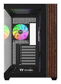 Side view of Thermaltake View 380 WS ARGB showing dual-chamber design