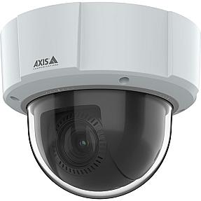 Axis M5526-E PTZ dome security camera, indoor outdoor, wired PoE, ceiling mount, 4MP zoom surveillance