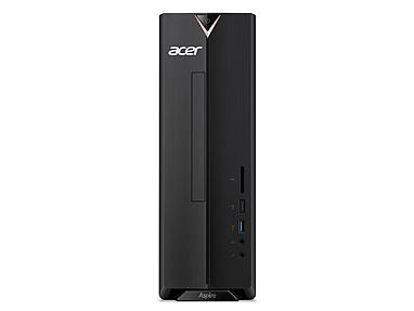 Acer Aspire XC-840 tower PC front view with Intel Pentium N6005 and 8GB RAM