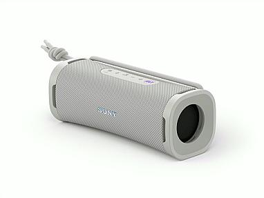 Sony ULT Field 1 portable Bluetooth speaker white front angle view