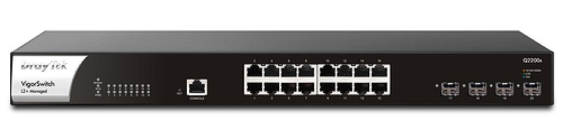 DrayTek VigorSwitch PQ2200xb, L2+, 2.5G Ethernet PoE, Managed Switch