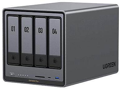UGREEN NASync DXP4800 Plus, 5-Core CPU 8GB DDR5, 4-Bay Thunderbolt NAS