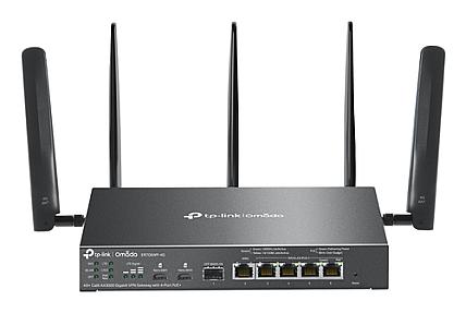 TP-Link ER706WP-4G dual-band 4G router front view