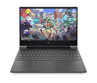 HP Victus 15 fb3007na 15.6 inch Full HD 144Hz display screen close up