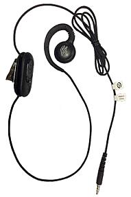 Zebra HDST-35MM-PTT1-02 mono headset with rotating earpiece and push to talk clip
