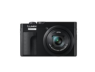 Panasonic Lumix TZ99 compact camera front view black