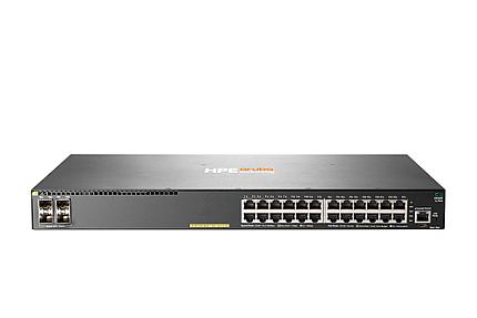 HPE Aruba Networking 2930F 24G PoE+ 4SFP+, L3, Managed Switch
