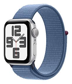 Apple Smartwatch SE OLED display powered on showing watchOS interface and touchscreen clarity.